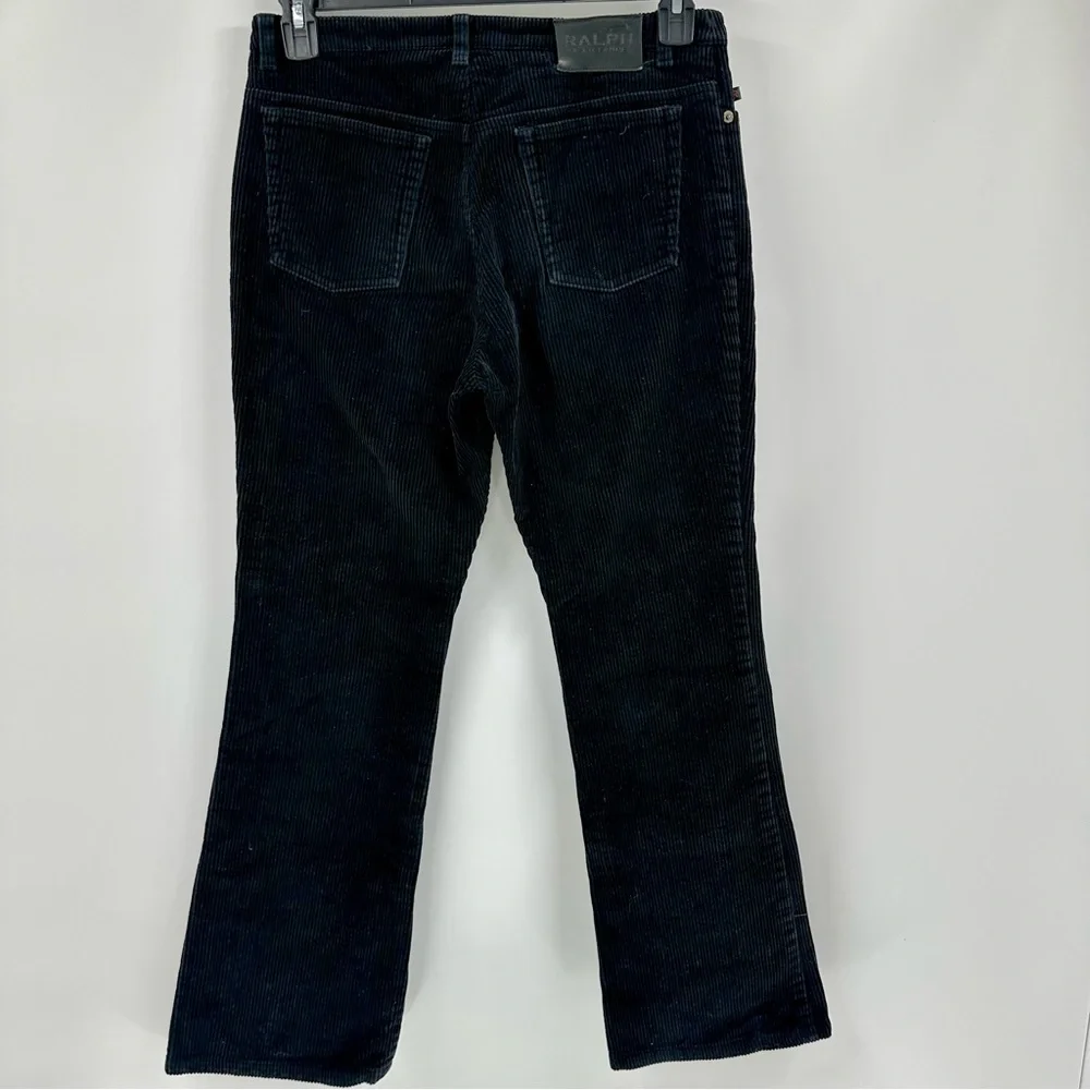 Vintage RALPH Ralph Lauren Black Thick Heavy Corduroy EUC Sz 6